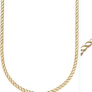 And Now This Gold Tone 18 Inch Chain Necklace